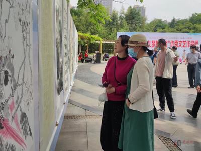 渭城区举办“喜迎二十大 礼赞新时代”优秀文艺作品展暨文化艺术交流活动